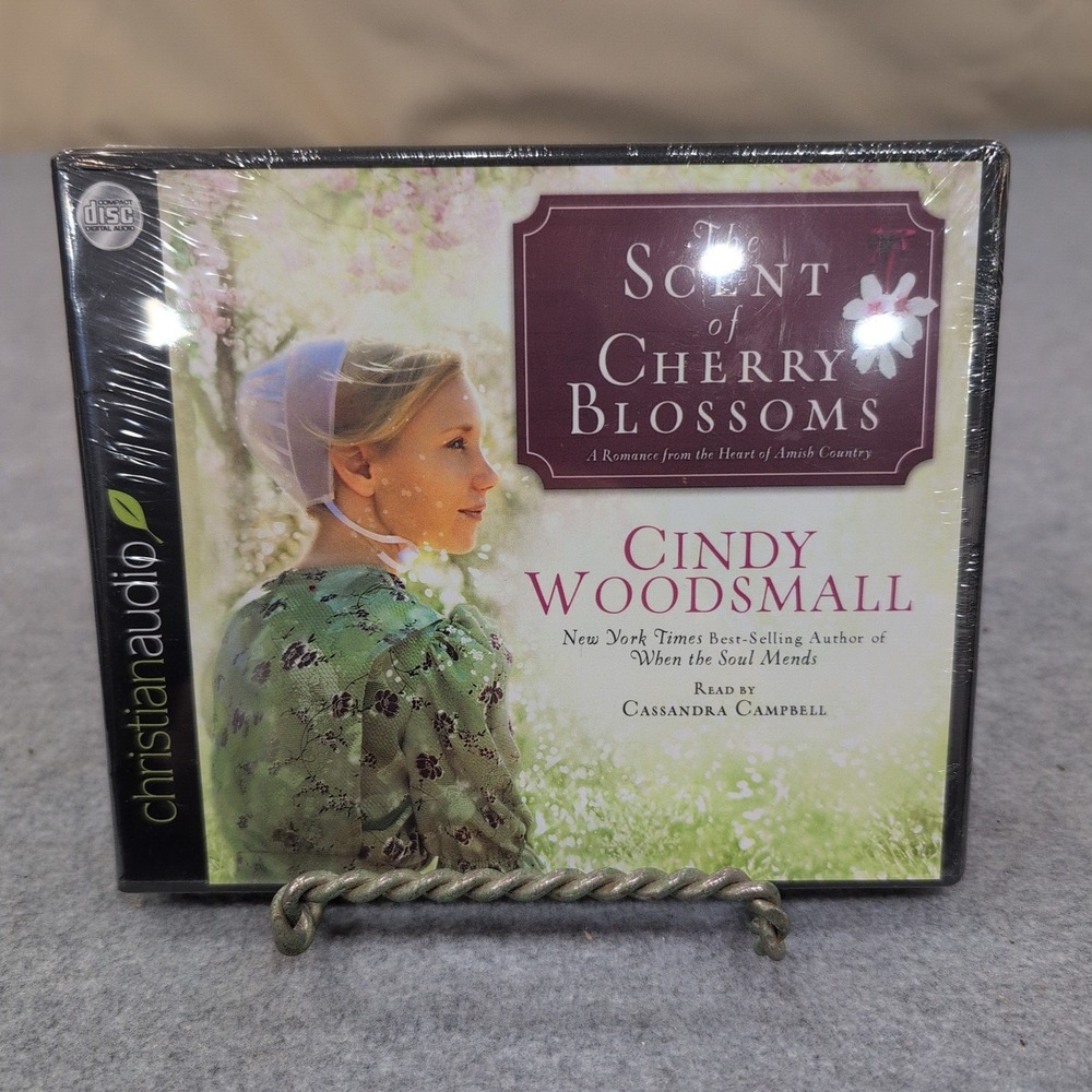 The Scent of Cherry Blossoms Unabridged Audiobook Christian Cindy Woodsmall 5CDs - Picture 1 of 2